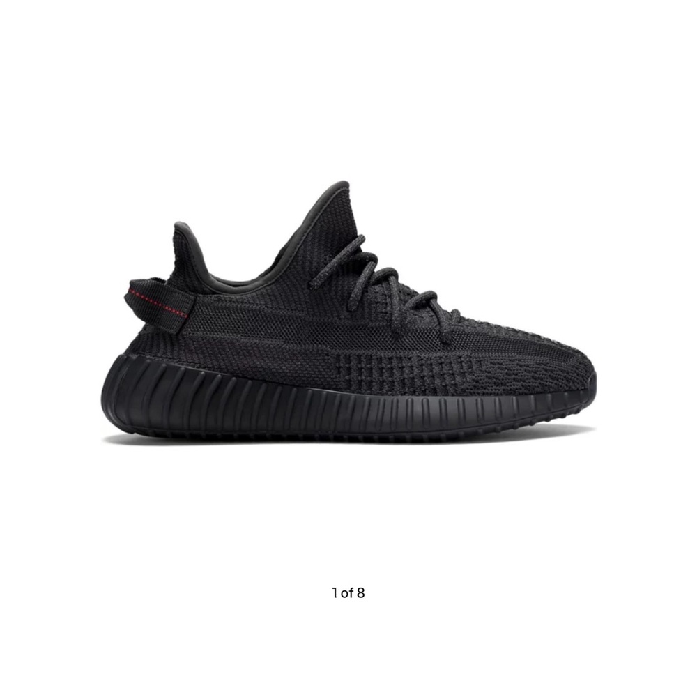 Yeezy Boost 350, black, size 10